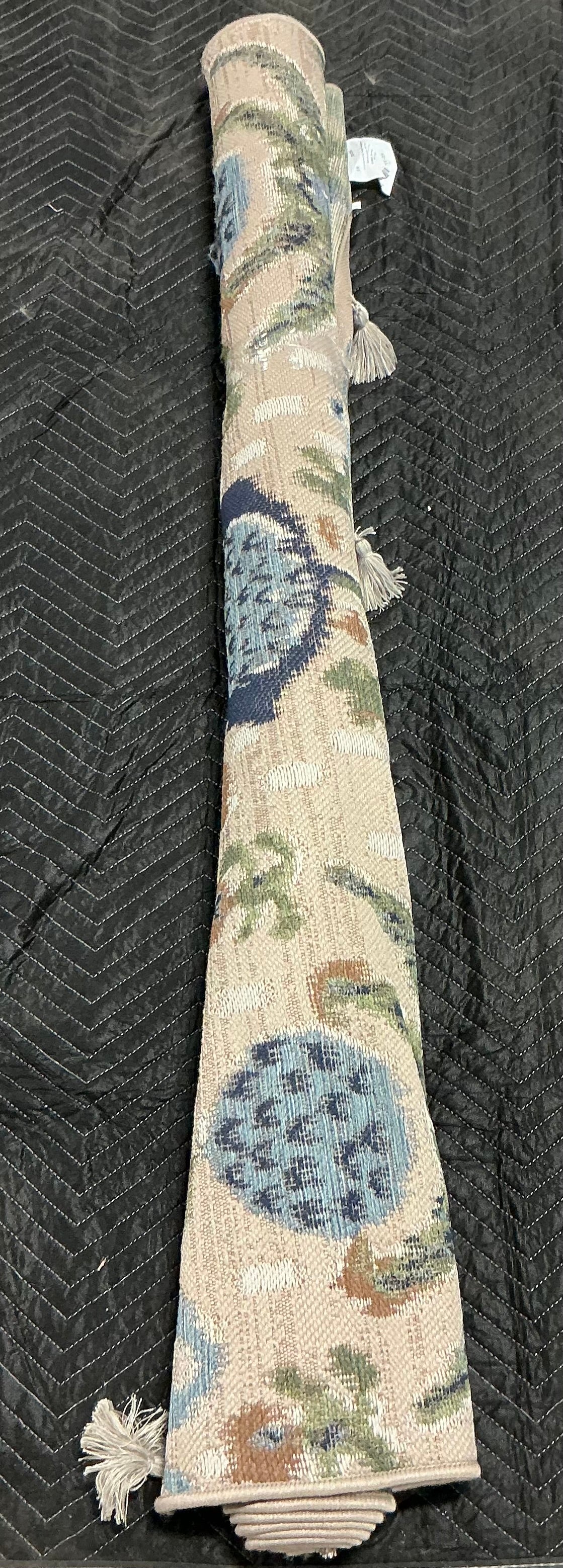 5'x7' Tropical Ikat Rectangular Woven Outdoor Area Rug - Out of Package - May Have Minor Cosmetic Flaws (see pictures) - FOR PICKUP ONLY
