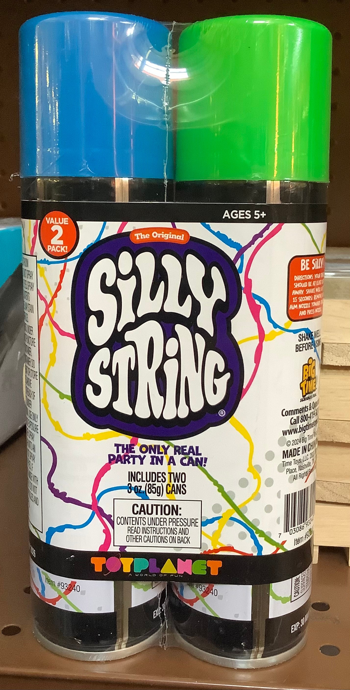 The Original Silly String! Silly String 2 pack