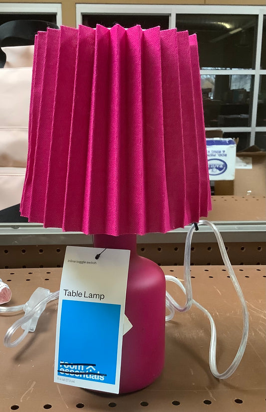 Mini Ceramic Lamp Pink