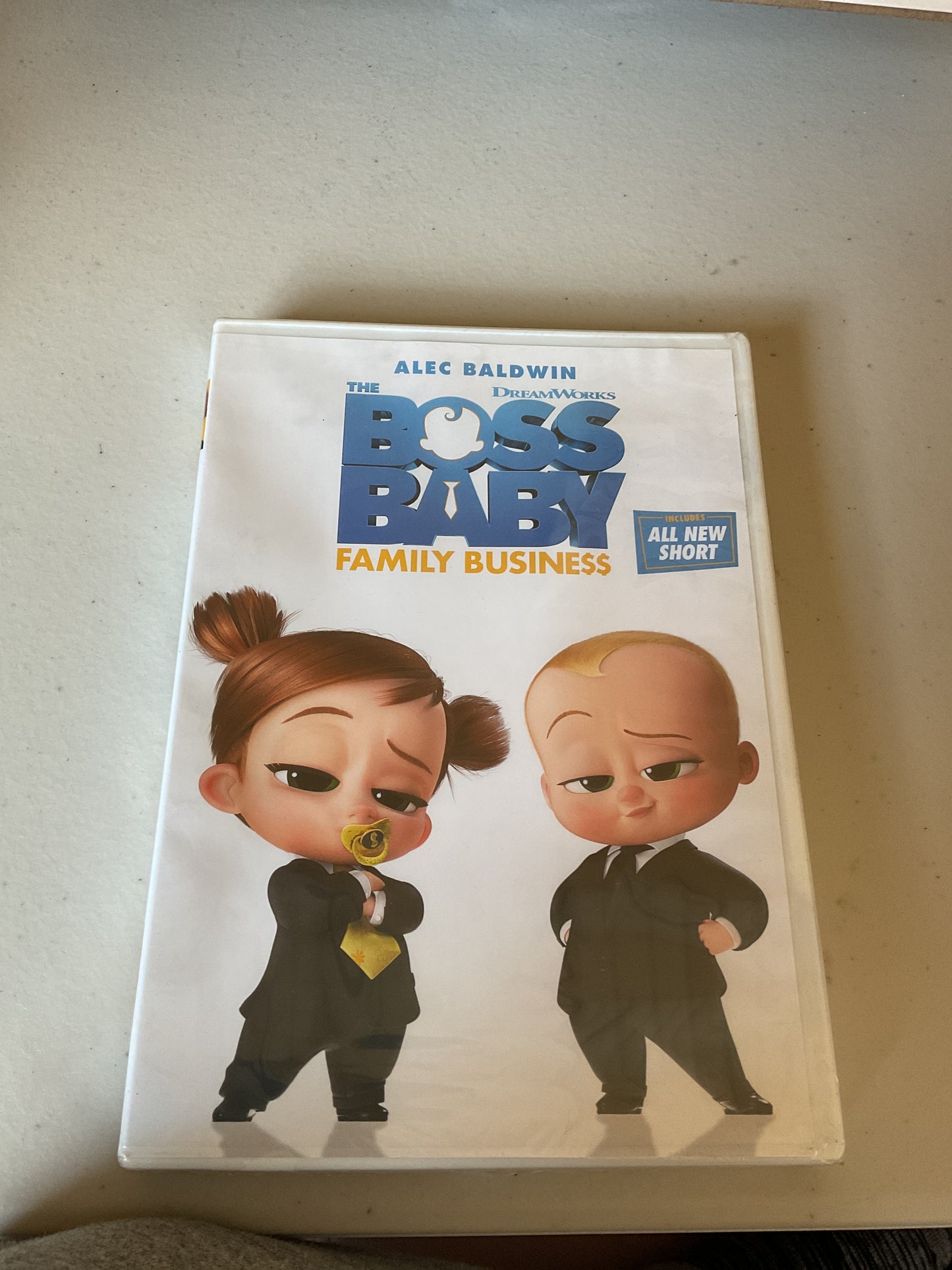 Boss Baby: Family Business (DVD)- SEALED