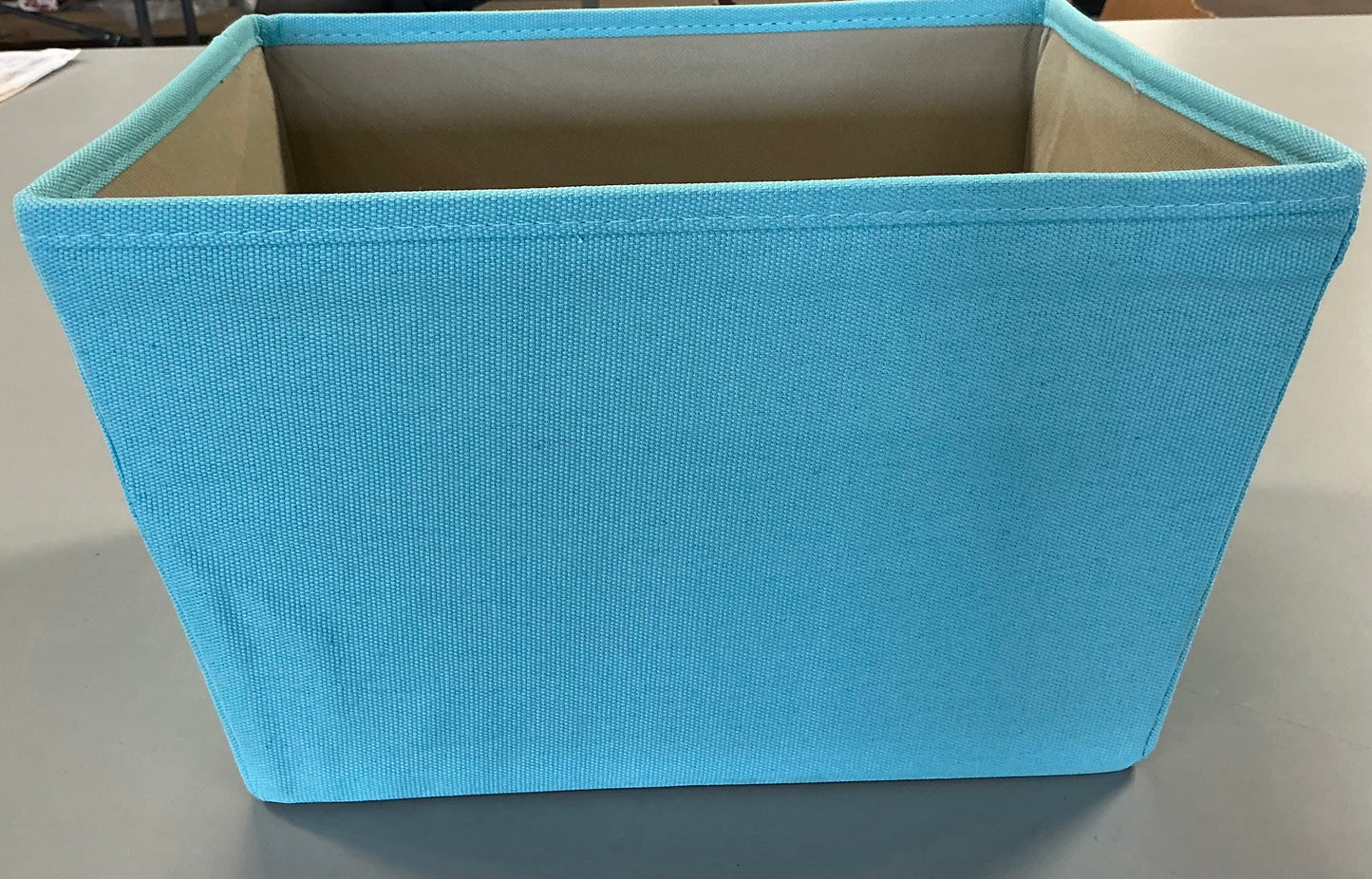 Whitmor - Small Storage Canvas Bin Tote