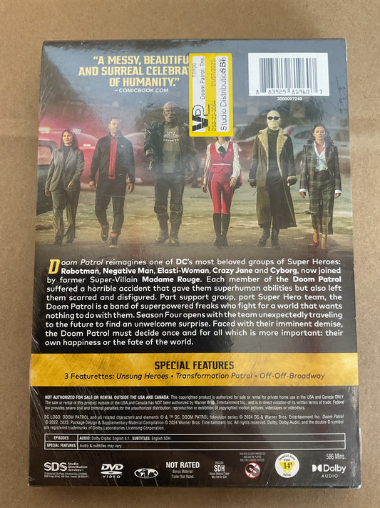 Doom Patrol: The Complete Season - 4 (DVD)