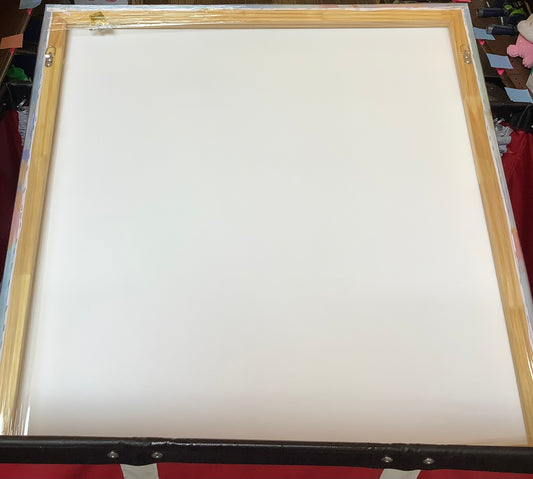 Art Remedy New Sky Blue Abstract Wall Art, 40" x 40", Gallery Wrapped