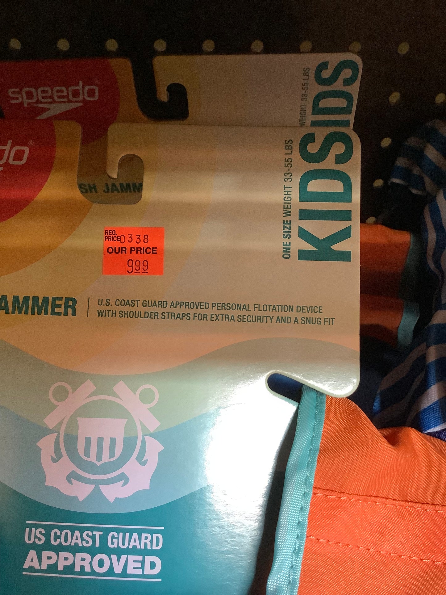 (Clearance)FINAL SALE Speedo Splash Jammer Life Jacket Vest - Frog