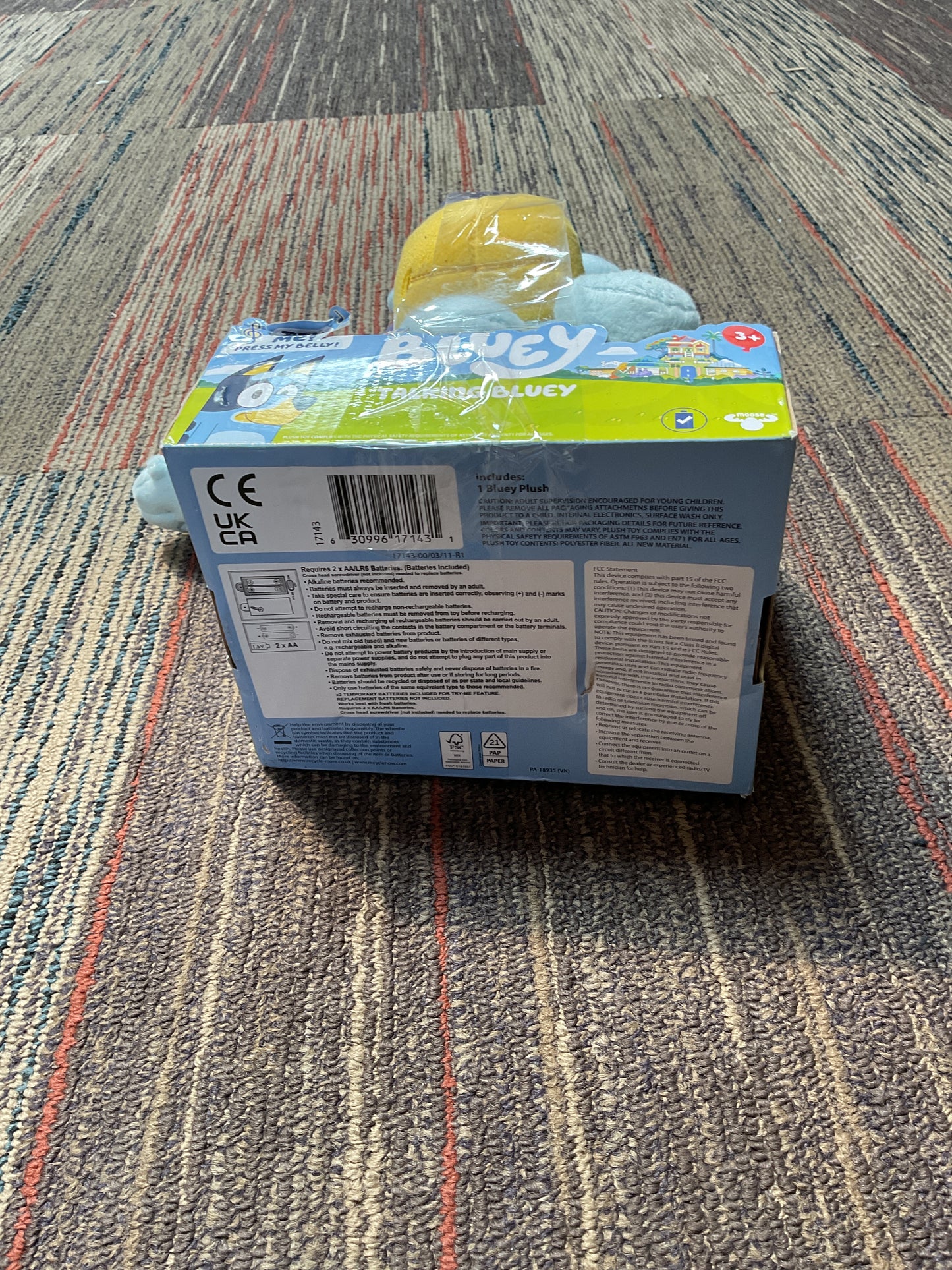 Bluey Sound Effects Talking Stuffed Plush