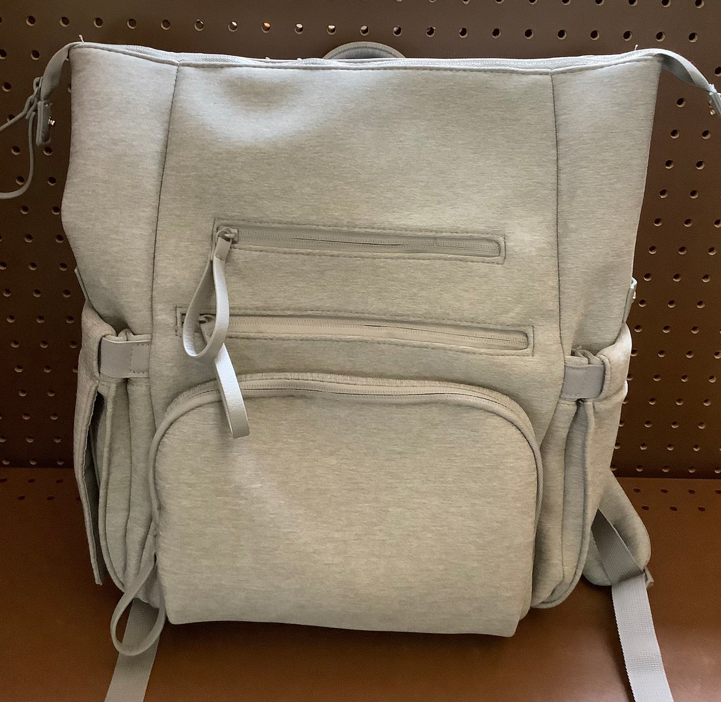 Boxy Diaper Backpack - Gray