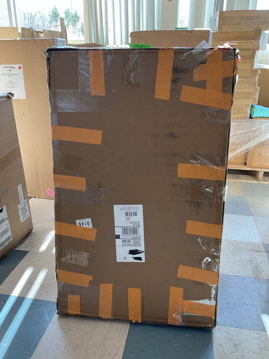 (CLEARANCE) Ceylon Woven and Wood Dining Chair Brown/Natural