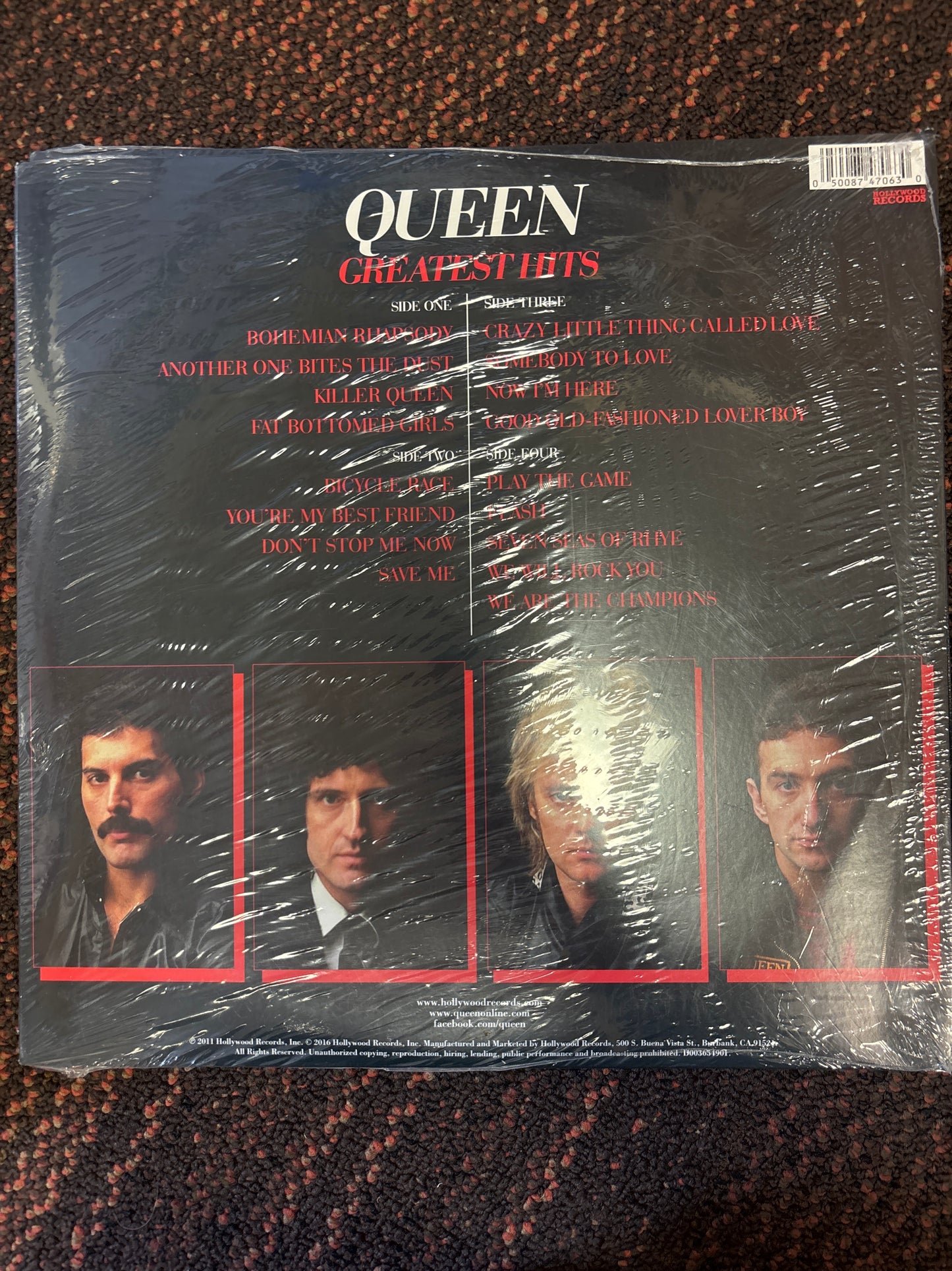 Queens- Greatest Hits (Vinyl) Sealed