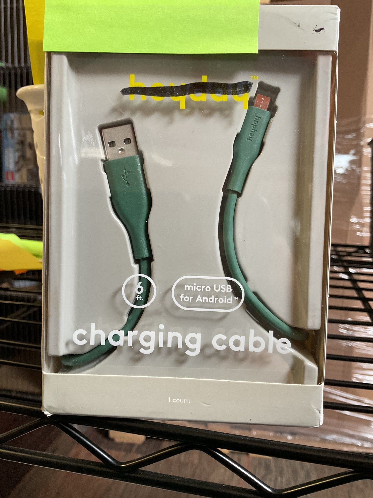 CLEARANCE- FINAL SALE- 6ft Android Charging Cables, Micro USB
