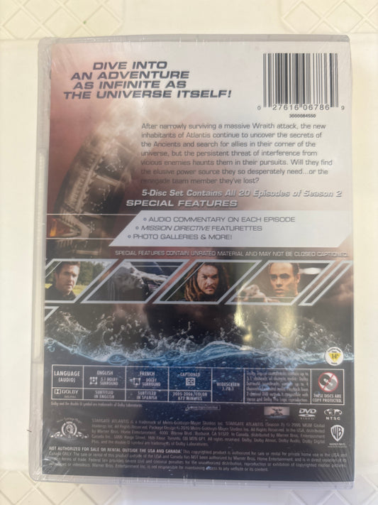 Stargate Atlantis: Season Two (DVD)(2005)
