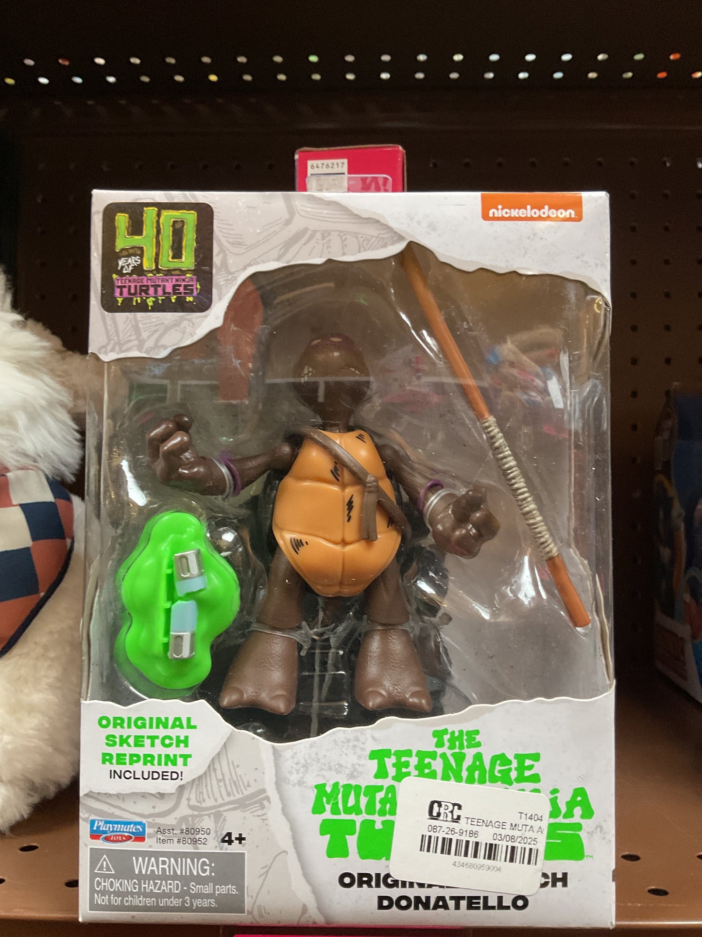 CLEARANCE- FINAL SALE- Teenage Mutant Ninja Turtles Donatello Original Sketch
Action Figure