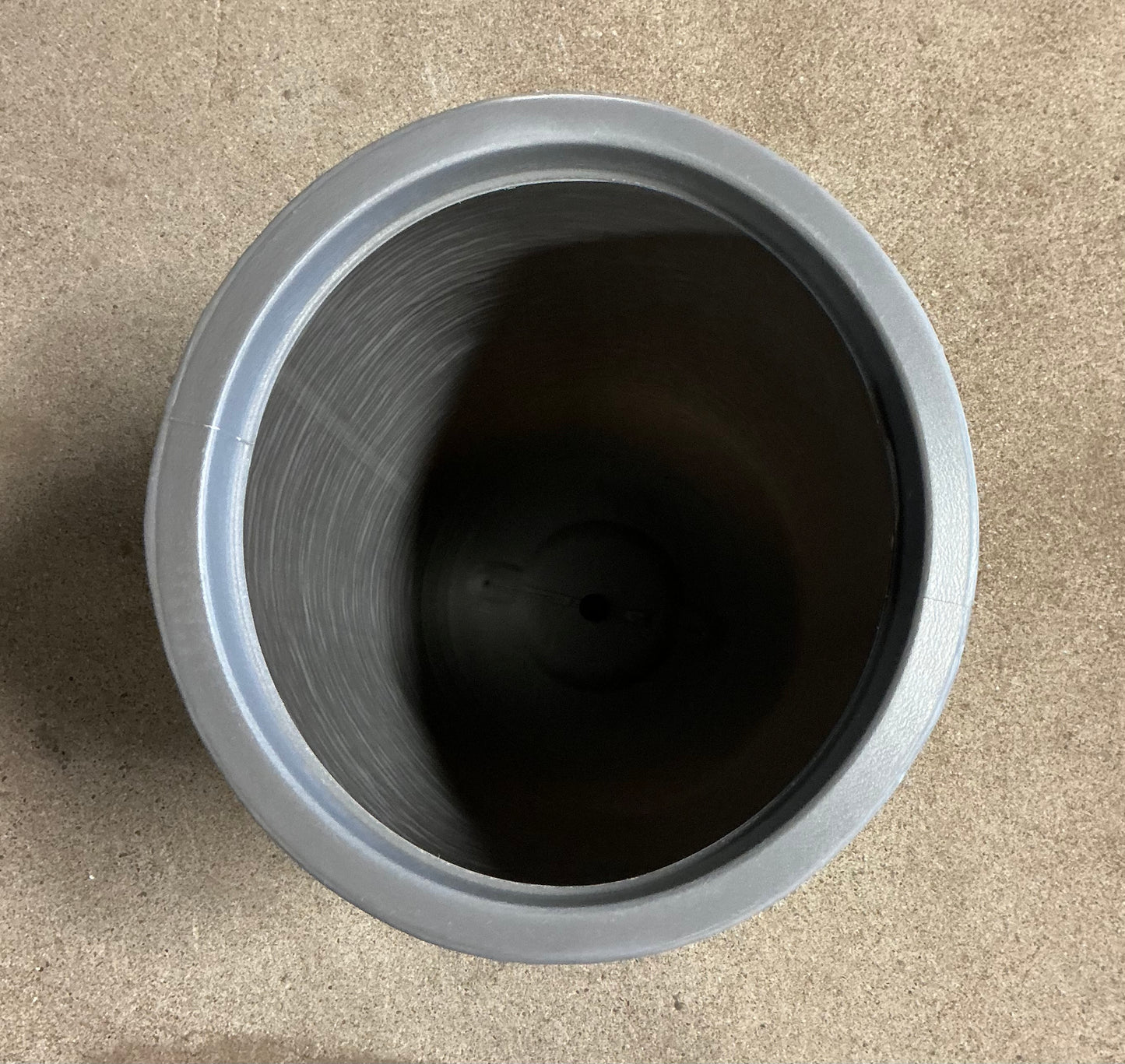 Fluted Outdoor Planters - Assorted Sizes - Minor Cosmetic Damage (see pictures) - FOR PICKUP ONLY
