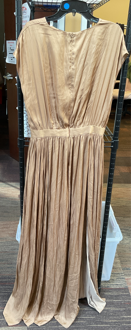 (CLEARANCE) ELIE TAHARI Bronze Dress- Size 4