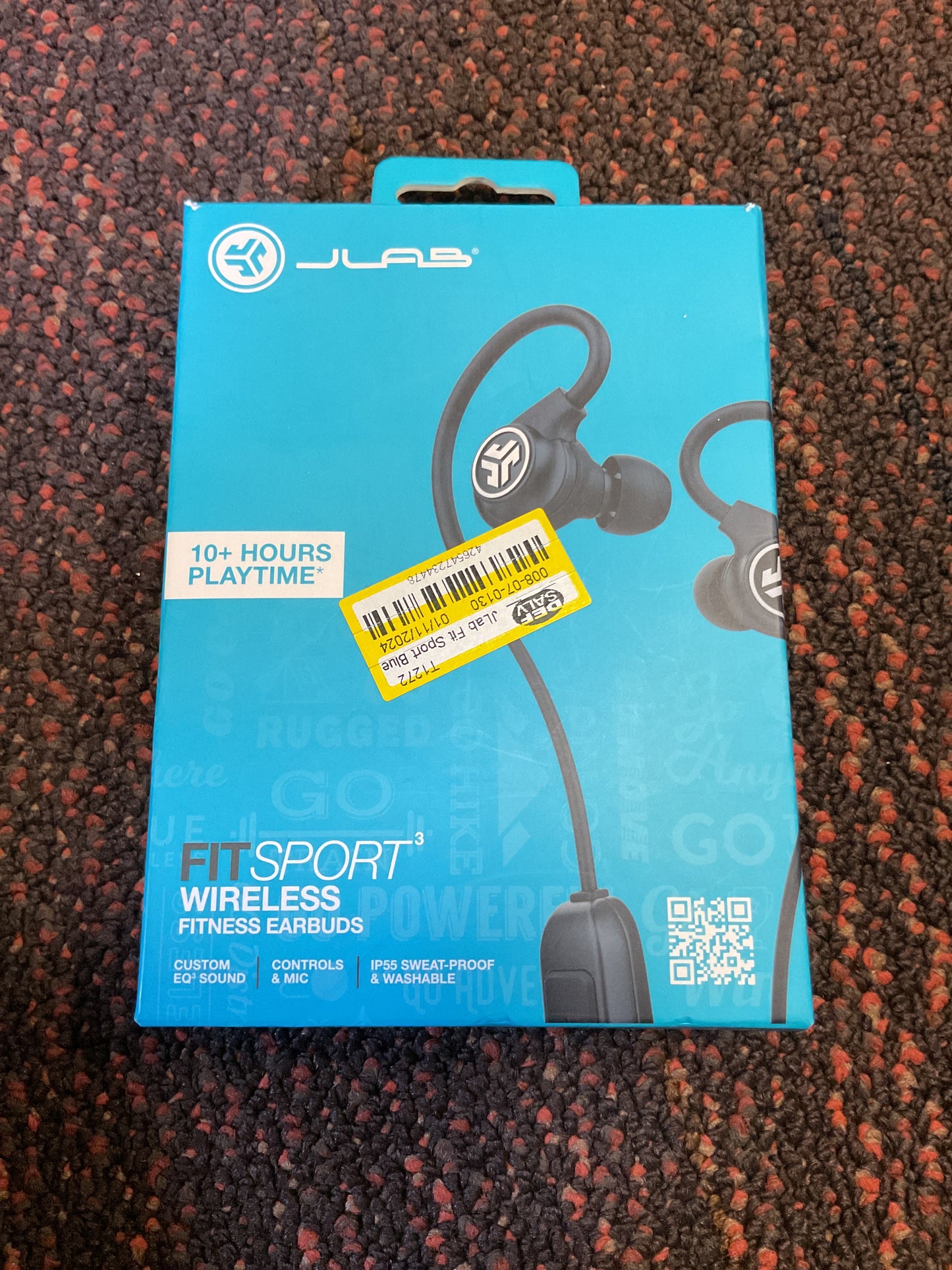 JLab Fit Sport 3 Wireless Fitness Earbuds