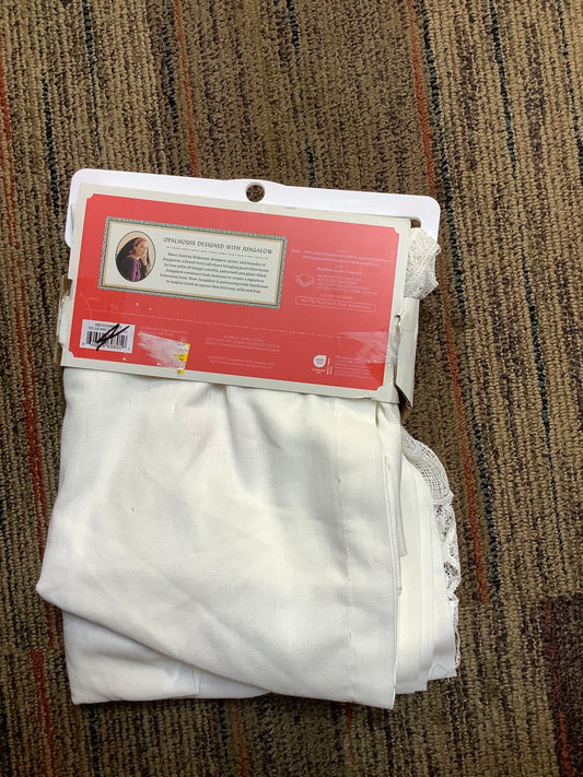 (Clearance) White Sheer Curtain