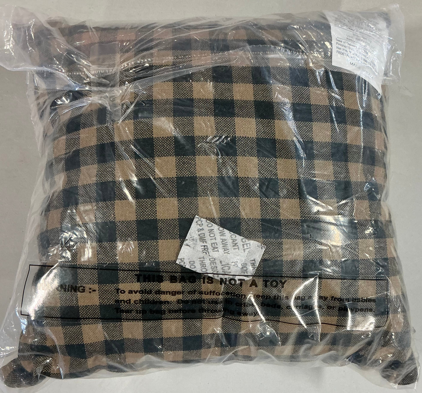 Throw Pillows - May Have Damaged or Missing Packaging - Some Dirt Possible Due to Shipping - Out of Package- AS IS - No Returns