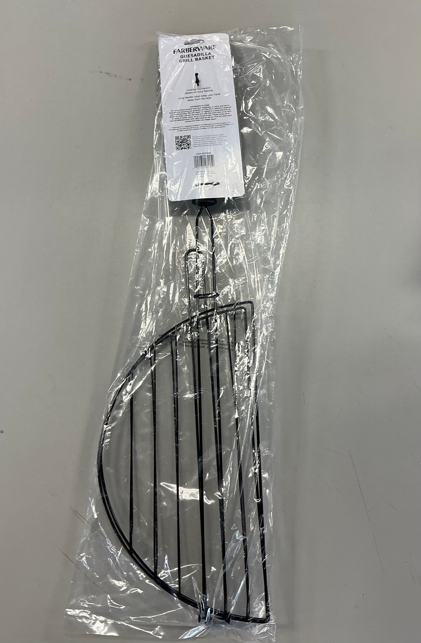 Farberware - Barbecue Quesadilla Grill Basket, Black