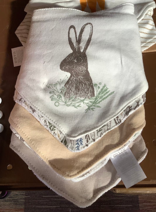 5-pack Easter Bibs