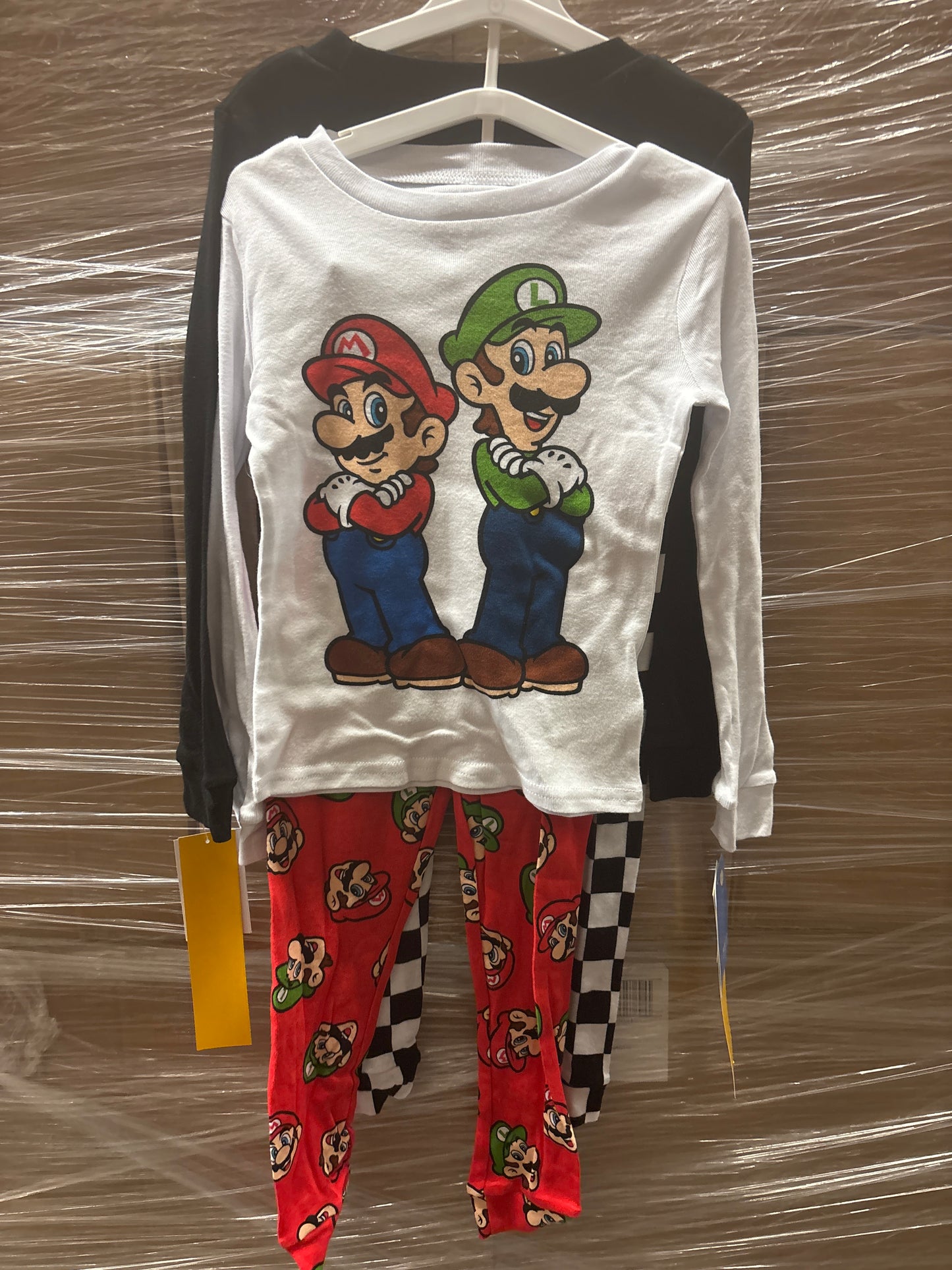 Nintendo Mario Pajama Sets -4pc - Size 5T