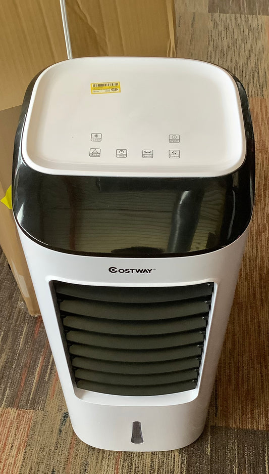 Costway Evaporative Portable Air Cooler Fan & Humidifier with Filter Remote Control
