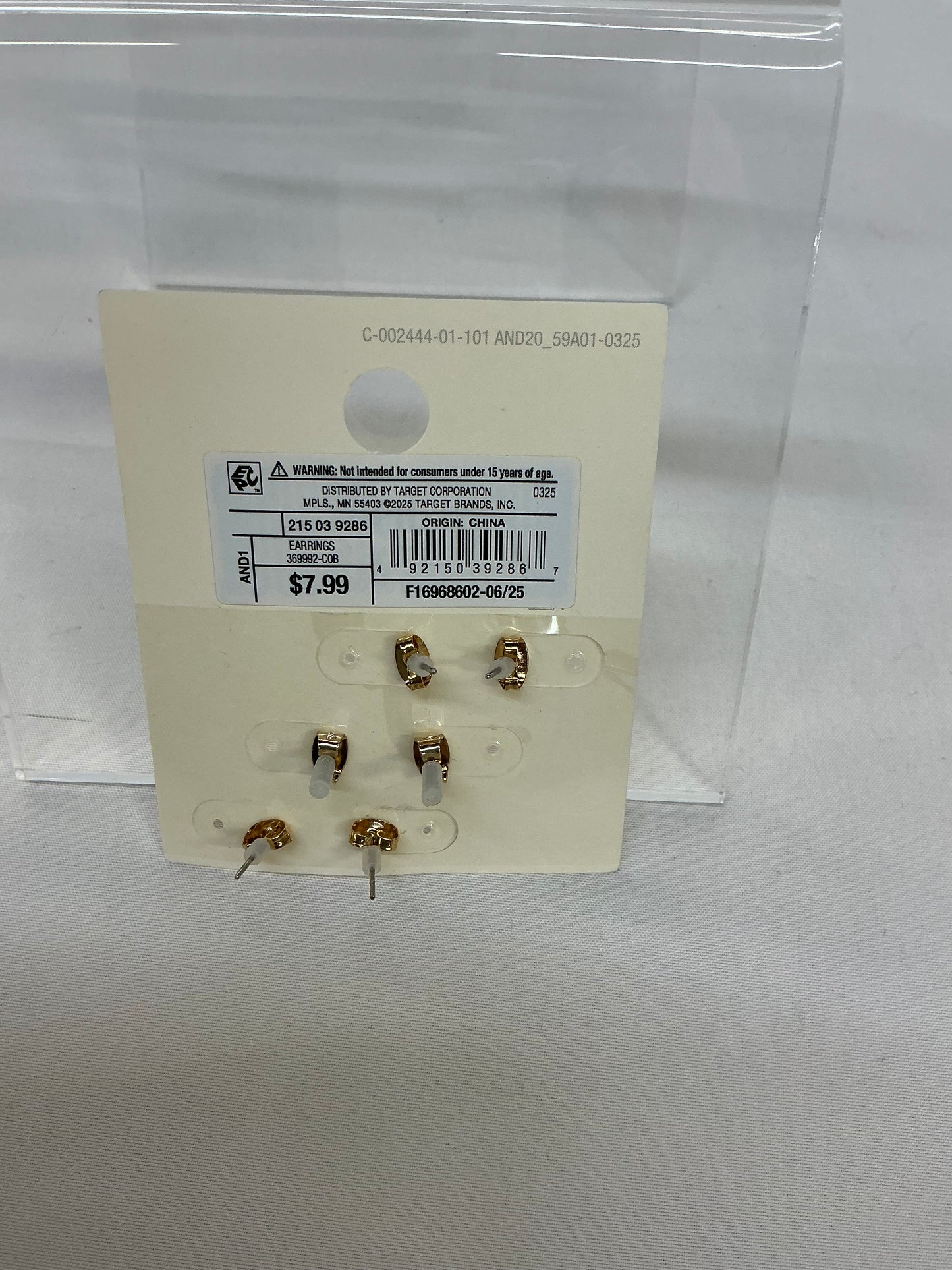 Fashion Jewelry (AND) - May Have Damaged Packaging