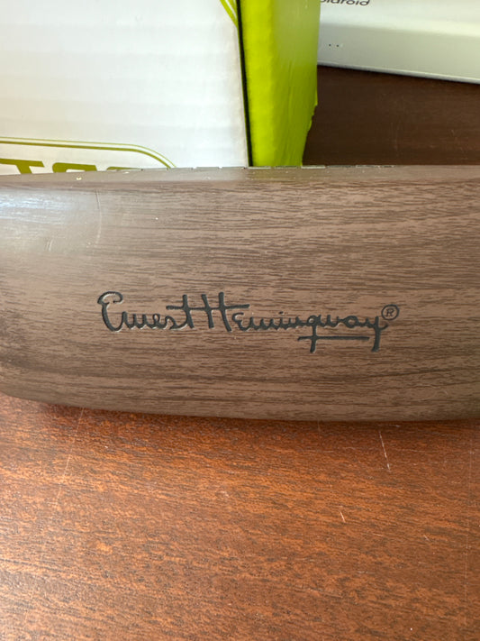 Ernest Hemingway Plastic Glasses