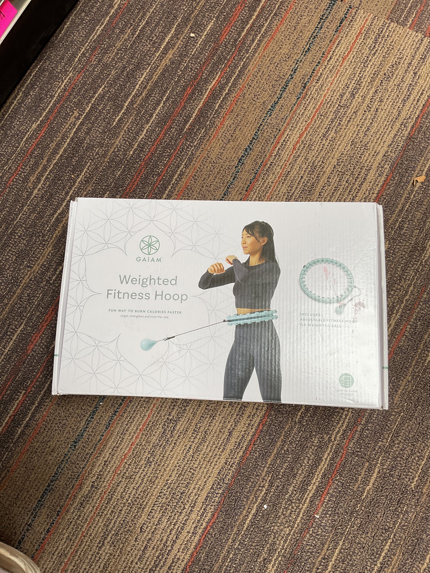 Gaiam Weighted Fitness Hoop