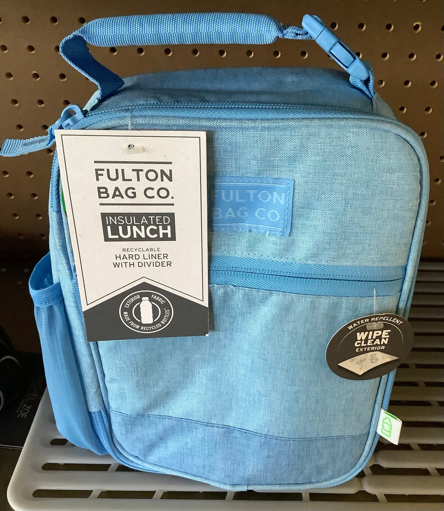 Fulton Bag Co. Upright Lunch Bag - Harbor Blue