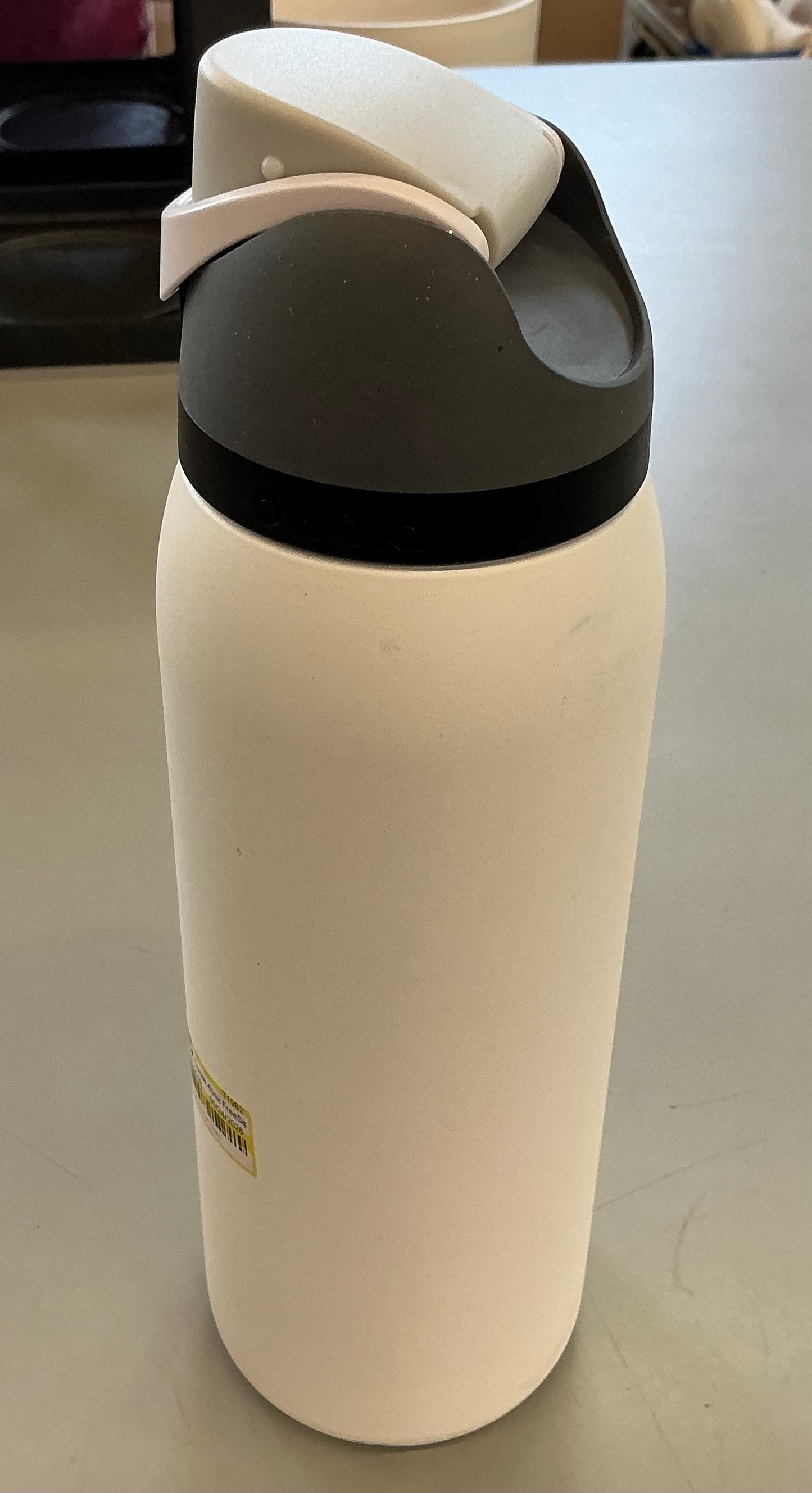 Owala 40oz FreeSip Stainless Steel Water Bottle in Sleek - Minor Cosmetic Damage - No Packaging - Missing Straw