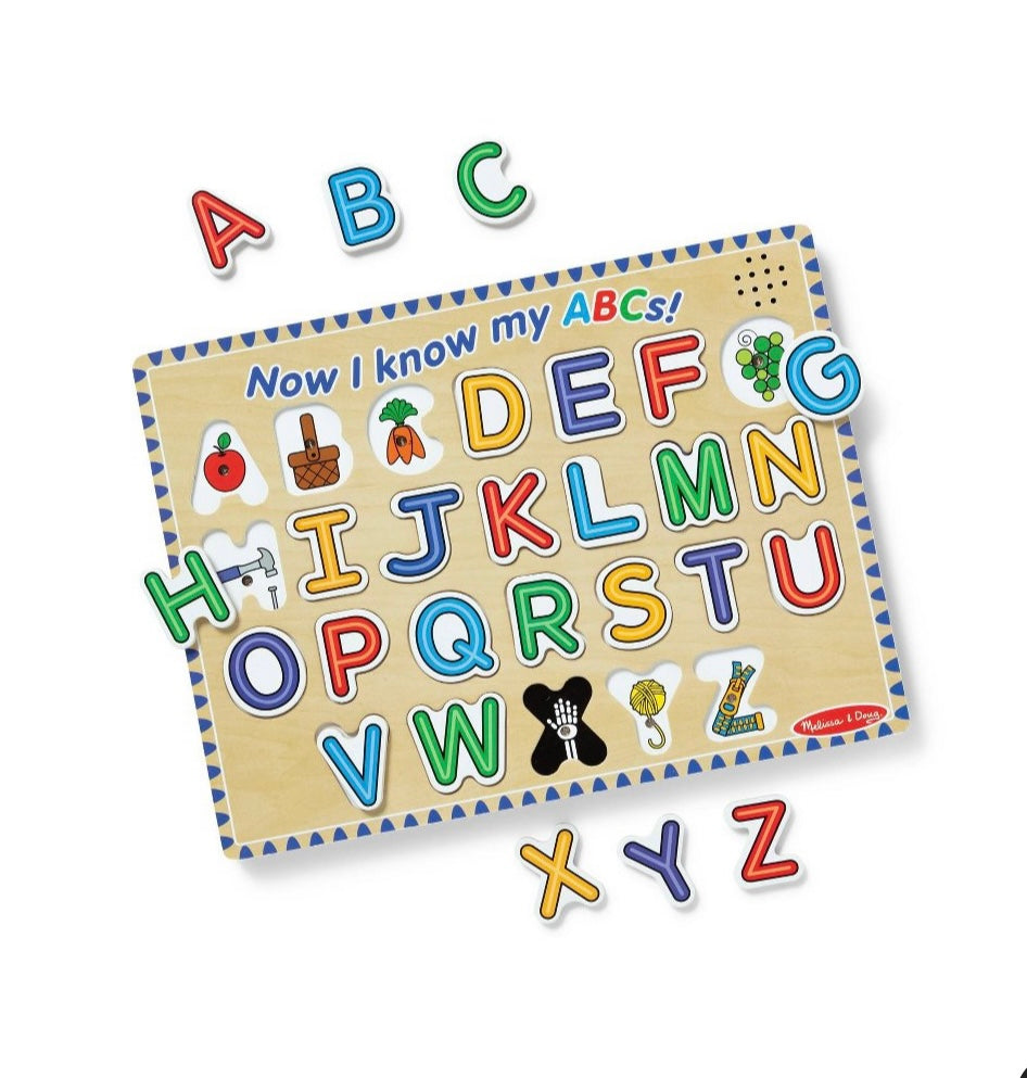 Melissa & Doug Alphabet Sound Puzzle - 26 pc