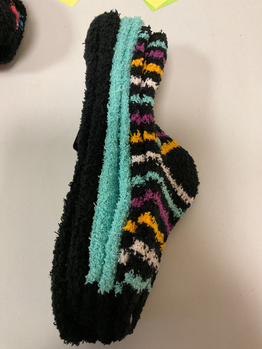 (CLEARANCE) Buzz Lightyear fluffy Socks 3 pack Kids Size 10-4