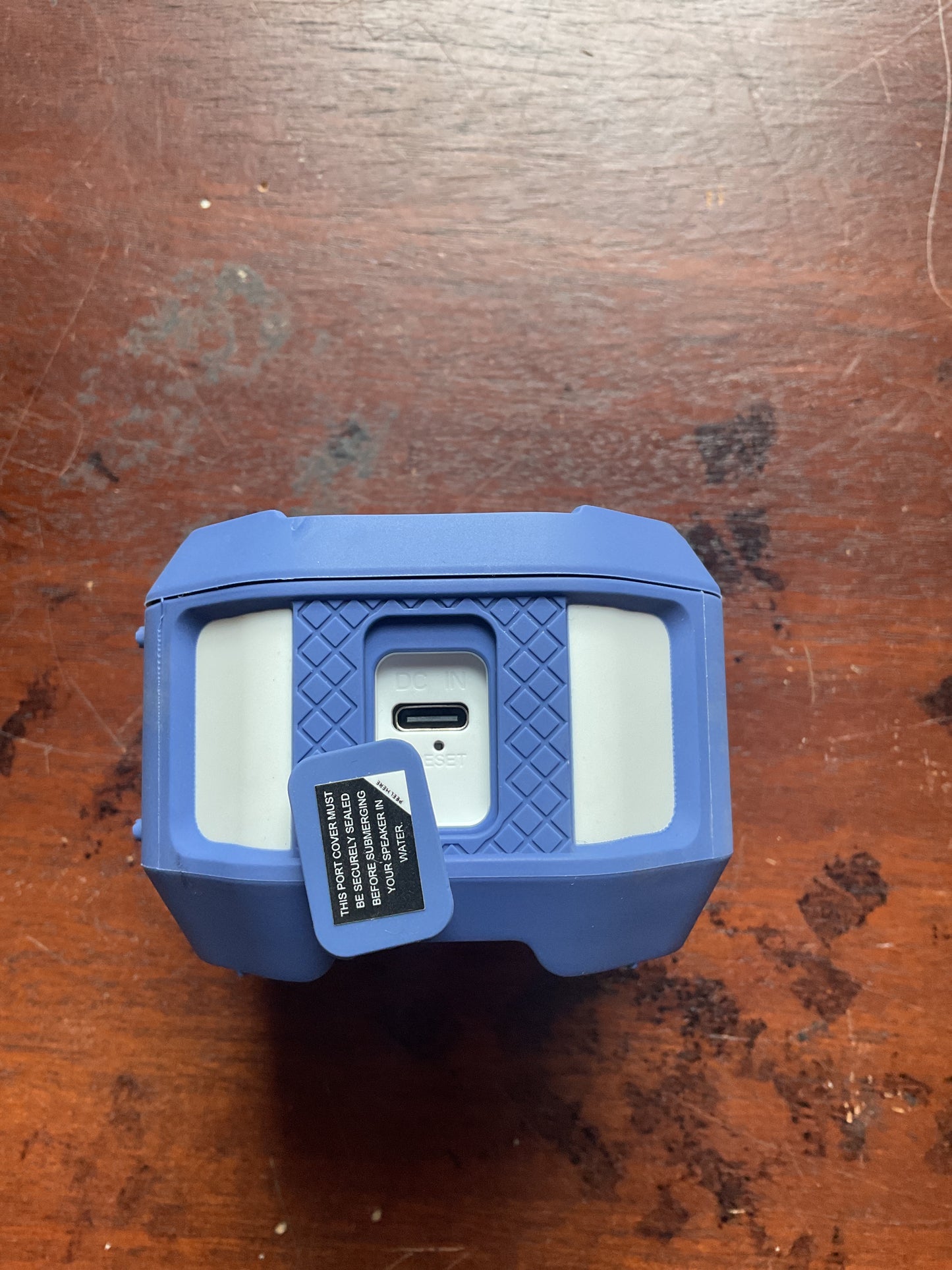 Altec Lansing Portable Bluetooth Speaker - Blue/White