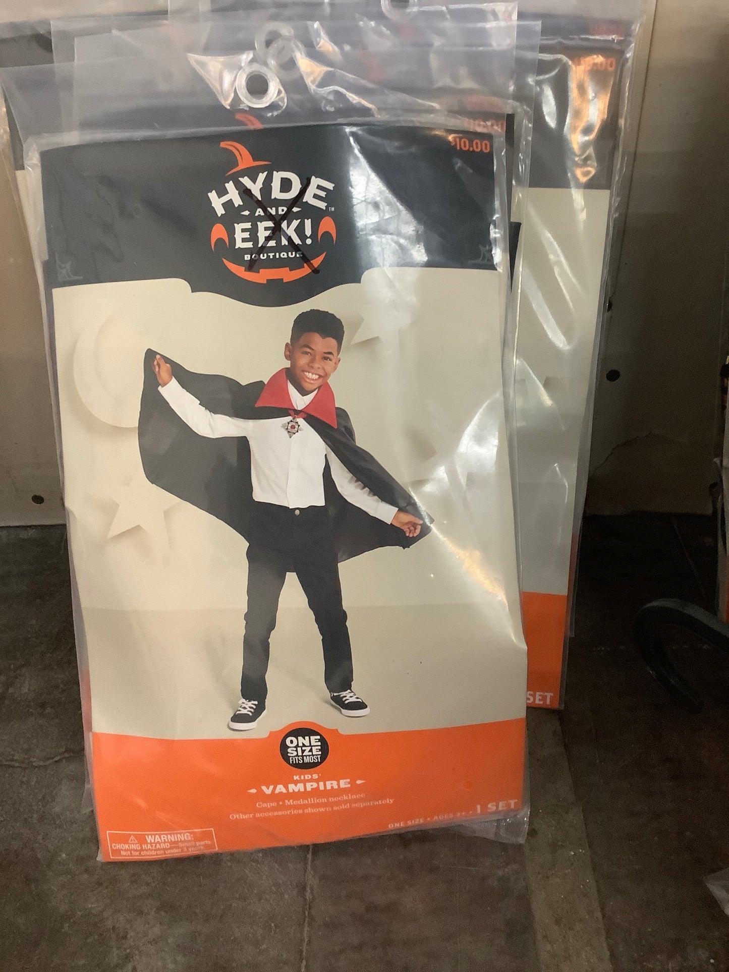 Vampire kids one size fits most 