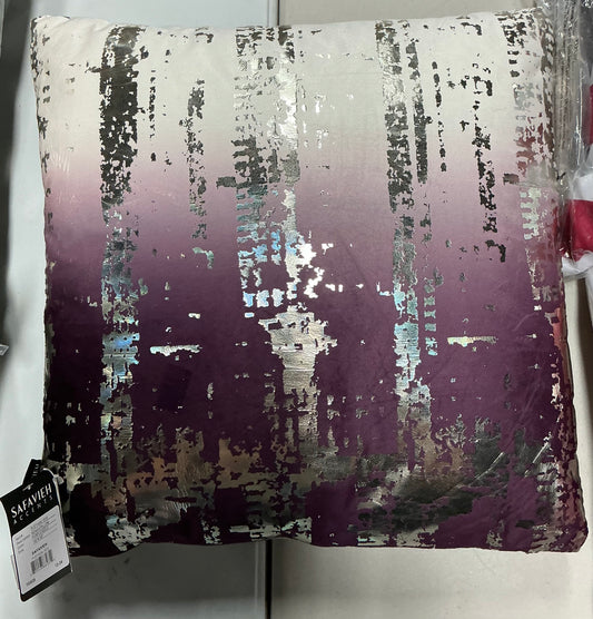 Throw Pillows - 17X17” - May Have Damaged or Missing Packaging - Some Dirt Possible Due to Shipping - Out of Package- AS IS - No Returns