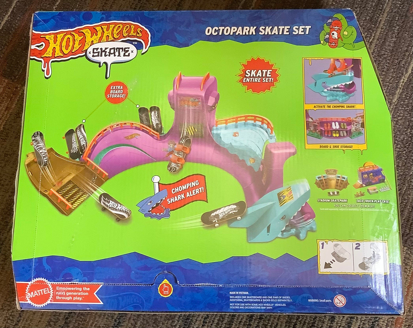 Hot Wheels Skate Octopark Playset 21PC