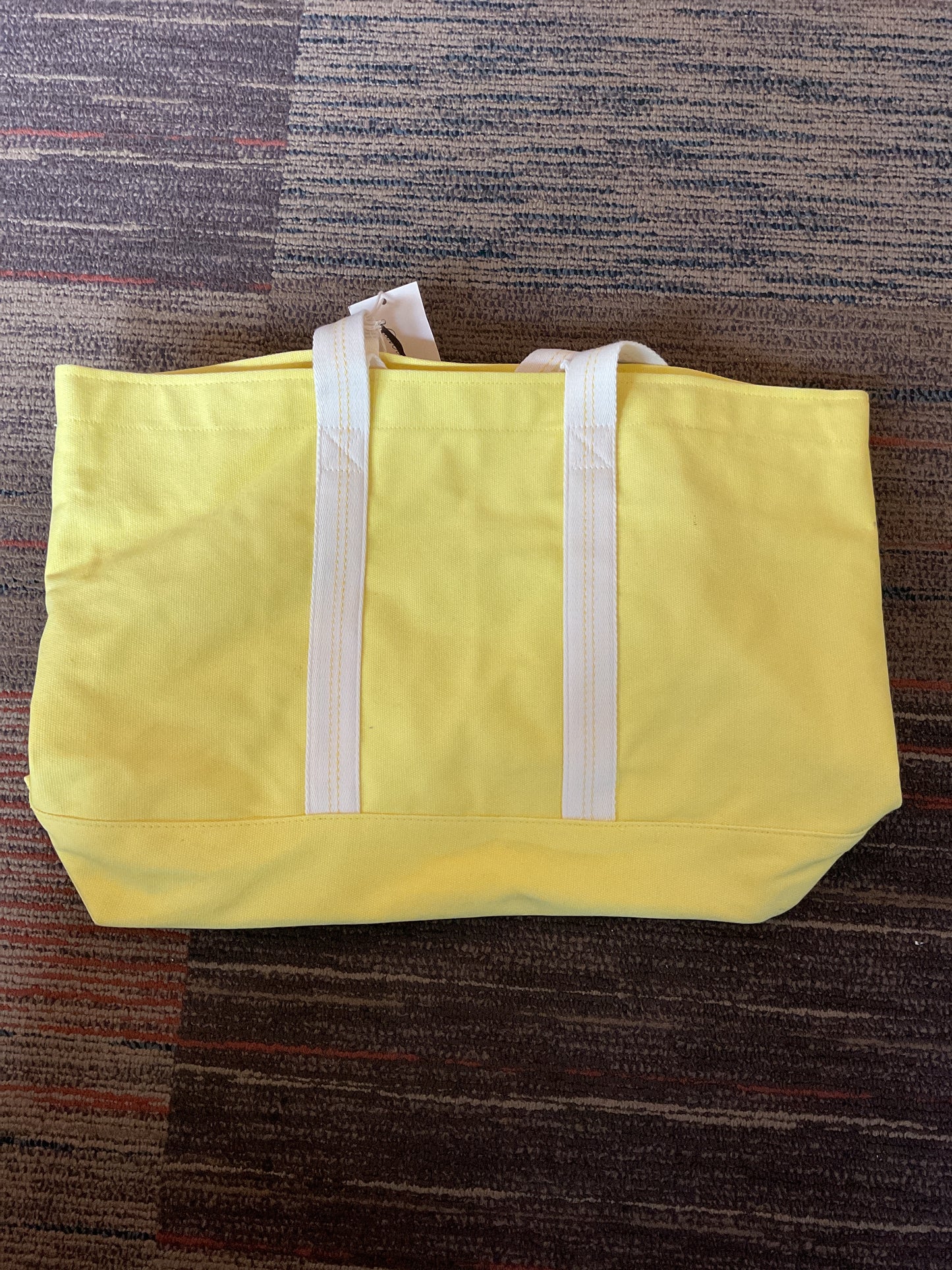 (Clearance )Large Yellow Tote Bag