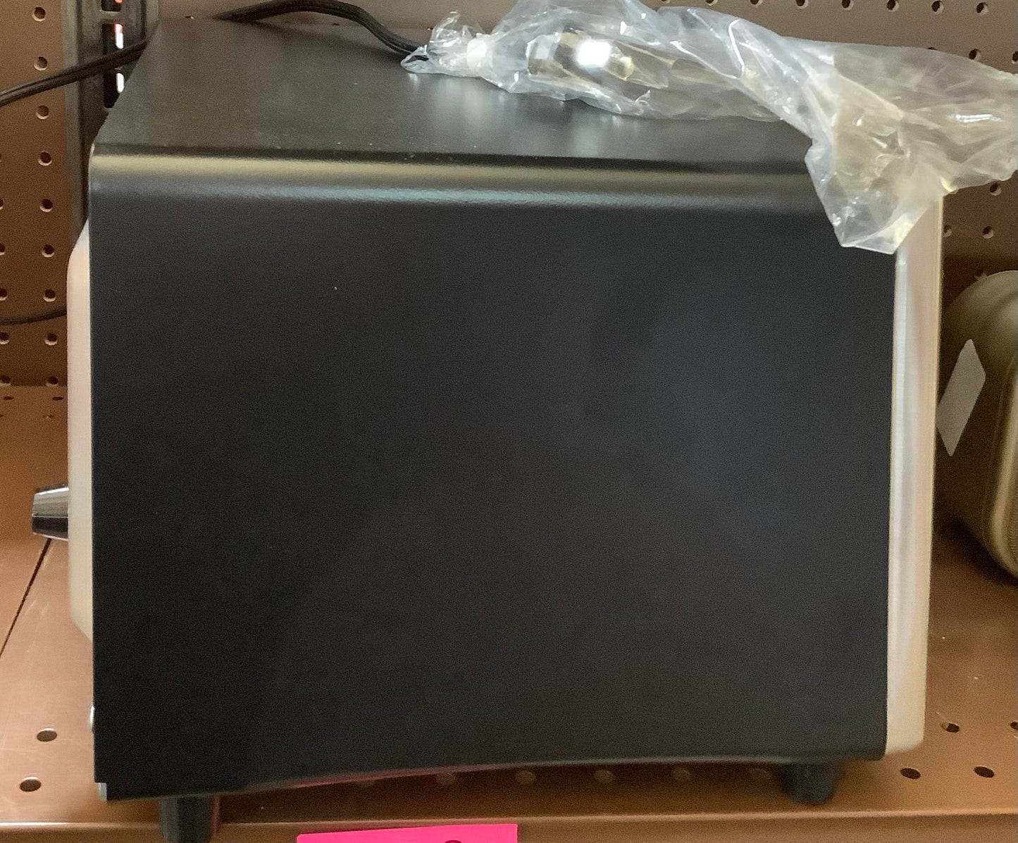 THRIFTY 70-KitchenSmith by Bella Toaster Oven - Stainless Steel:
Countertop Small Toaster, 4-Slice, Adjustable Browning, Auto Shut-Off