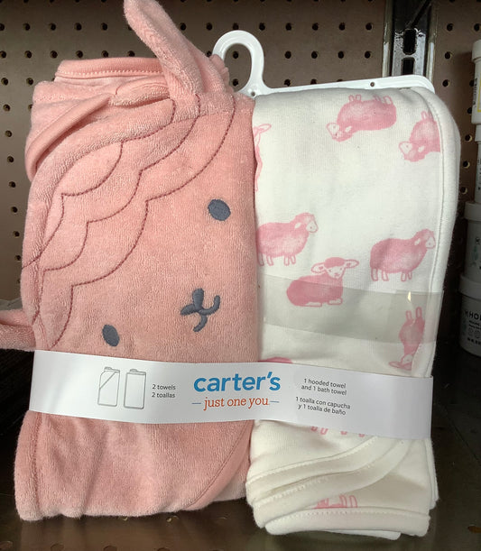 (CLEARANCE) Carter's Multi-Pack 2-pc. Hooded Towels