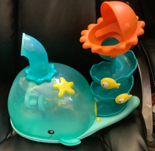 B. toys - Musical Ball Popper - Poppity Whale Pop: Fine Motor Skills Toy with Music & Lights