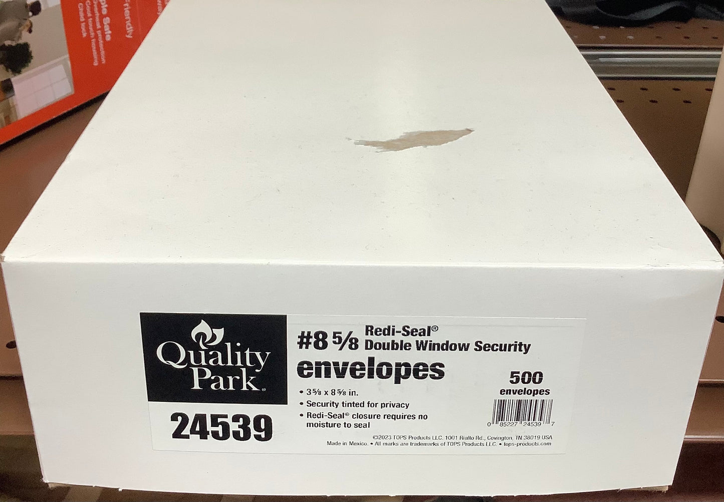 Quality Park - Double Window Envelopes, #8-5/8, Security Tint, Redi-Seal - 500 Count