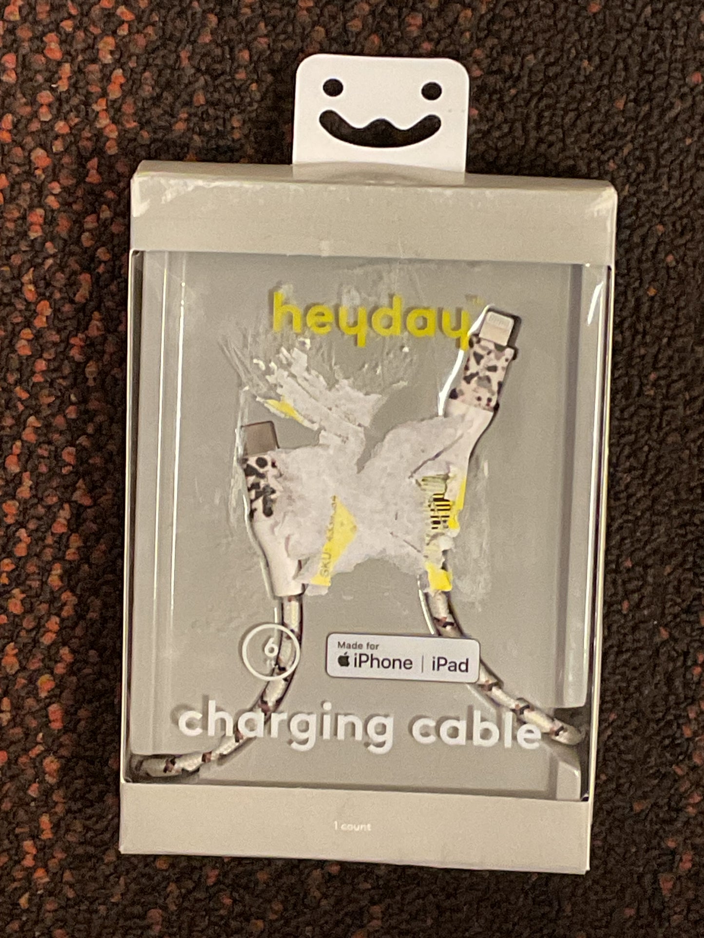 USB-C to Lightning Charging Cable - Leopard print - 6ft