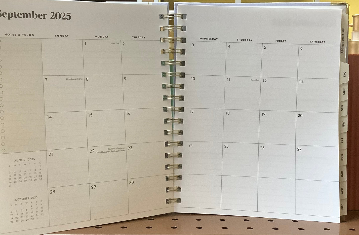 (Clearance)Blue Sky The Everygirl Weekly/Monthly Wirebound Planner