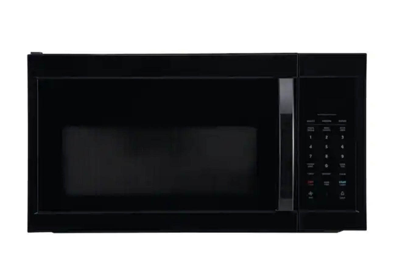 1.7 cu. ft. 1000-Watt Over the Range Microwave in Black