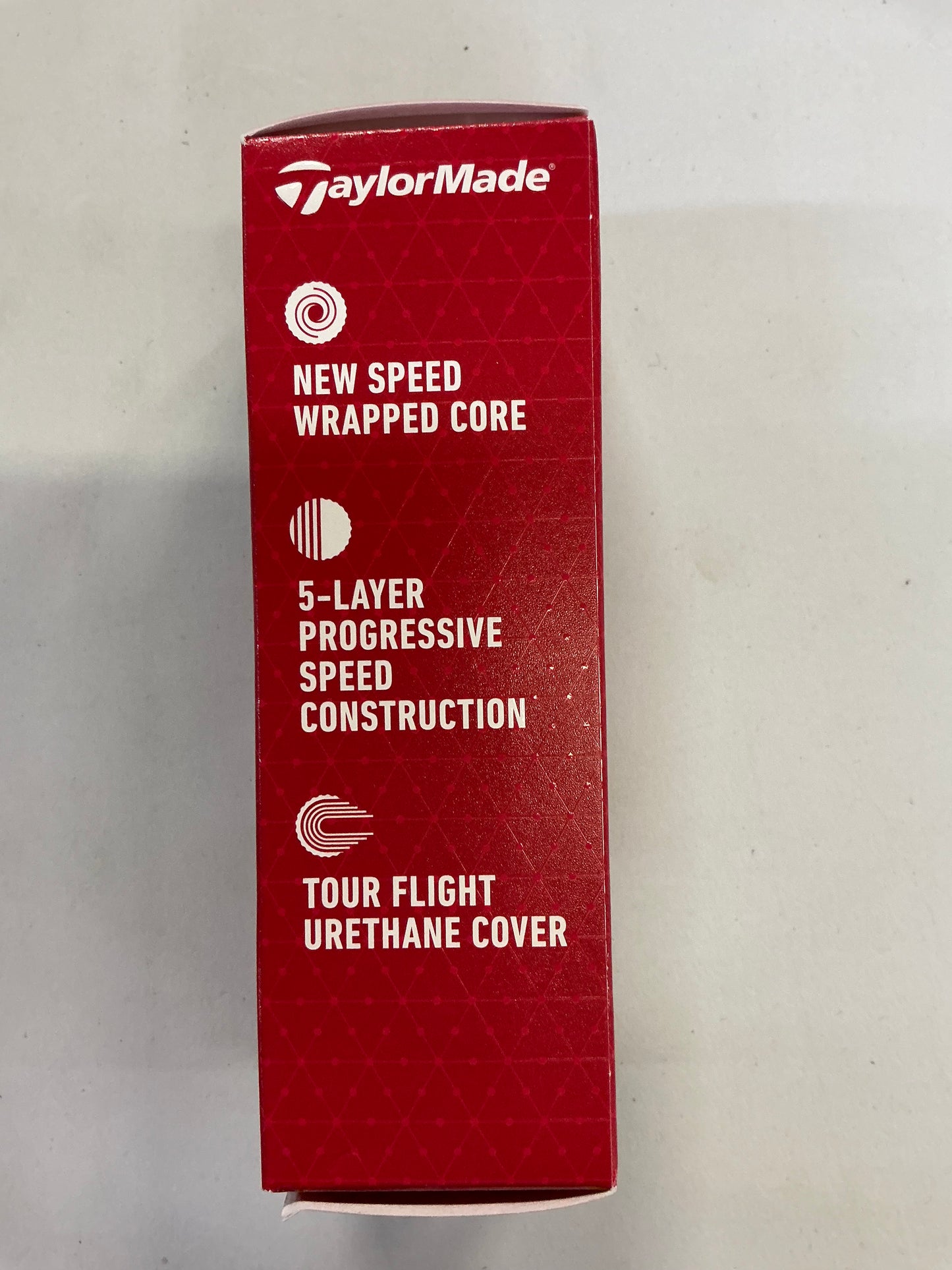 TaylorMade TP5X Golf Balls - 3-(White: Rubber Fill, Urethane Shell)