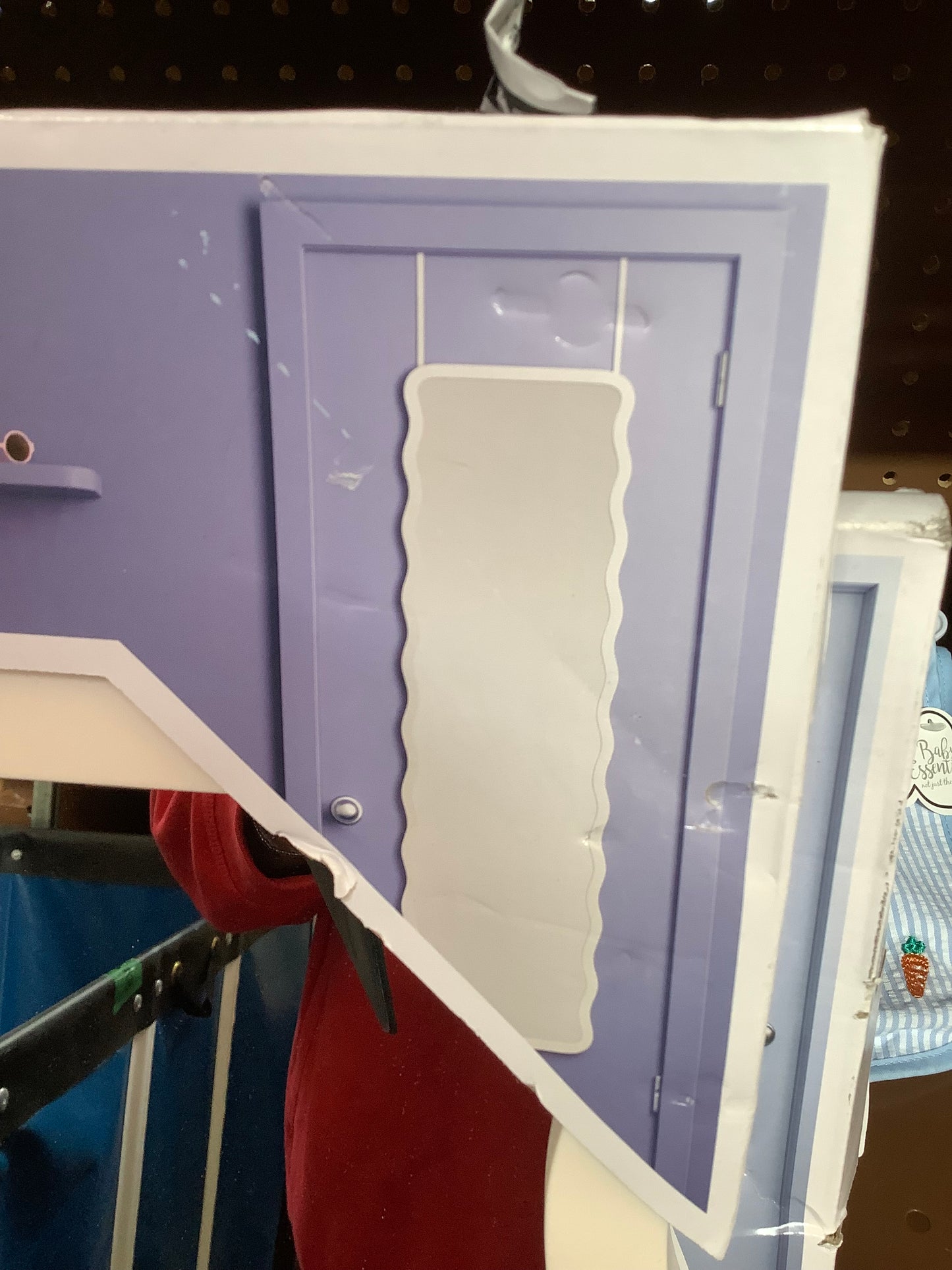 14.81" x 50.75" Over the Door Mirror