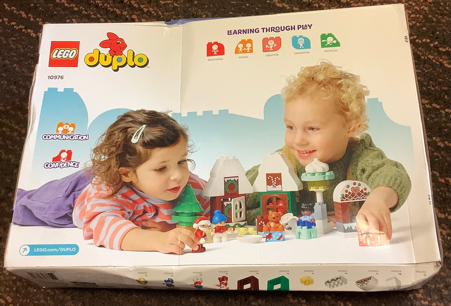 LEGO DUPLO Santa's Gingerbread House Toy