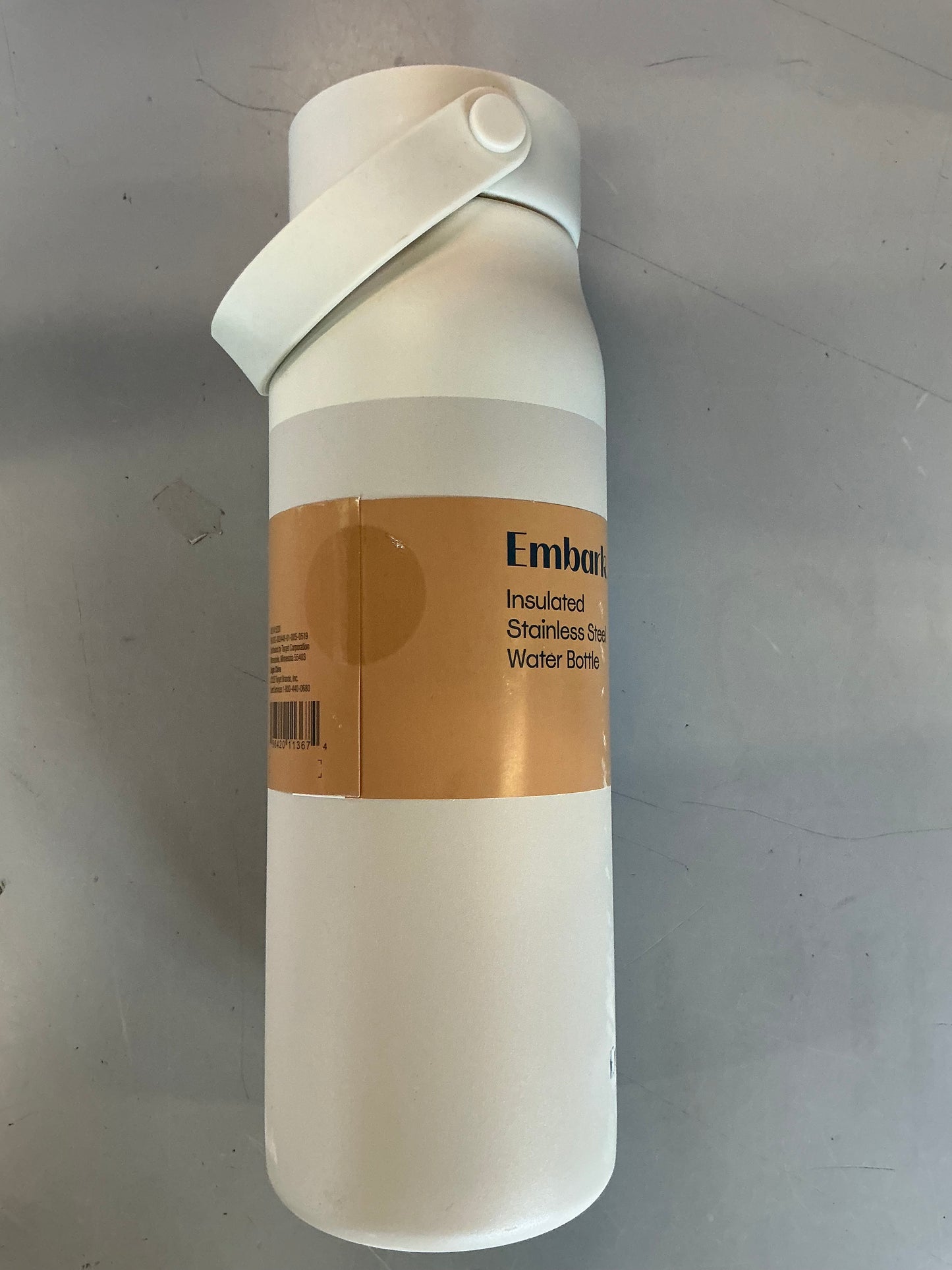 32oz Stainless Steel Hydration Water Bottle - Portable Drinkware, Polypropylene Lid - MINOR COSMETIC DAMAGE (see pictures)(clearance)