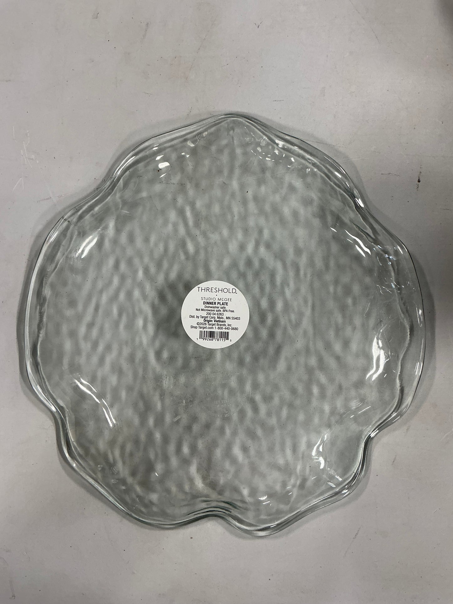 Acrylic Ruffled Serve Bowl - Threshold™ designed with Studio McGee - Minor Imperfections (see pictures)