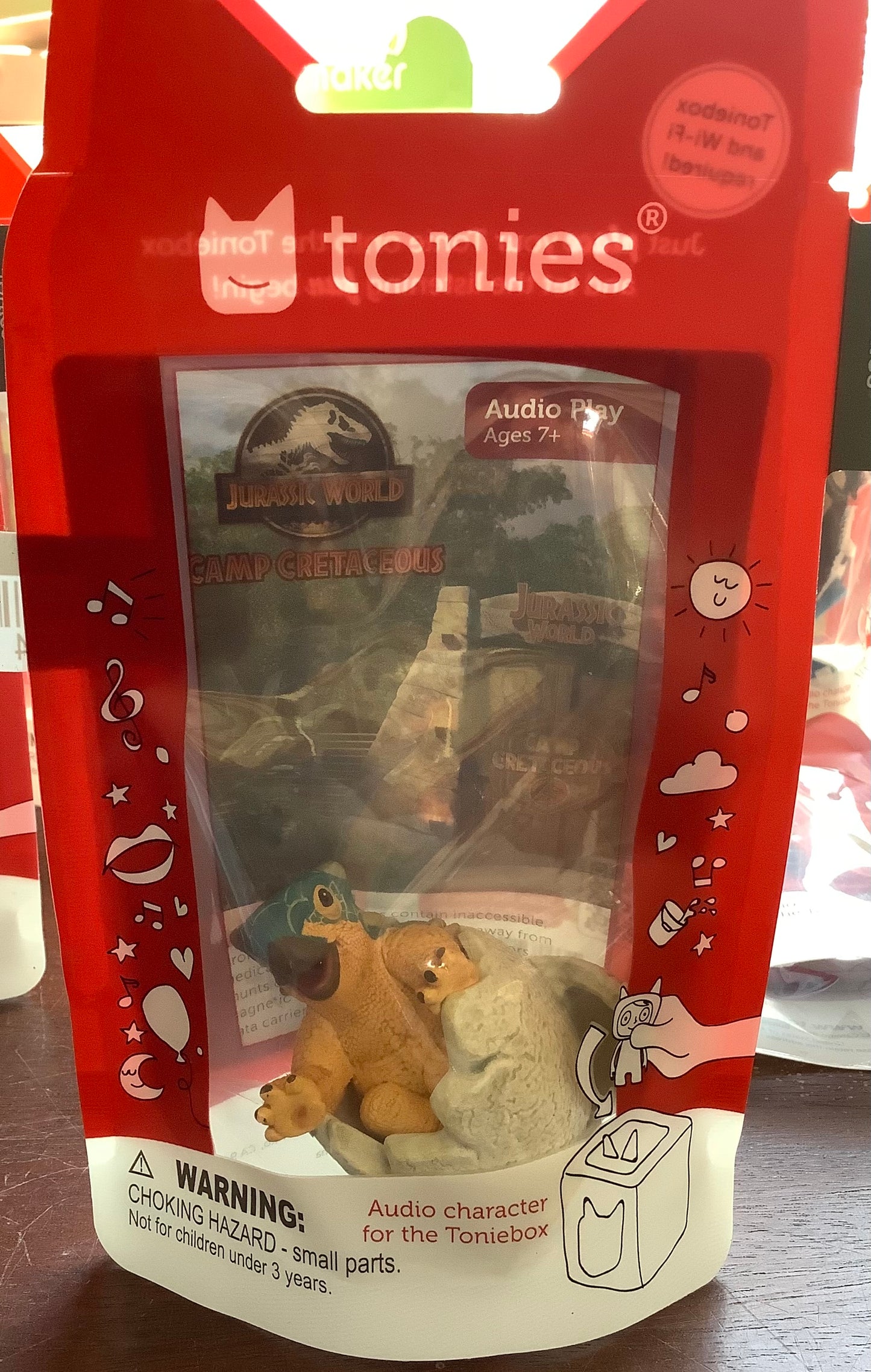 tonies Jurassic World Camp Cretaceous Audio Figurine