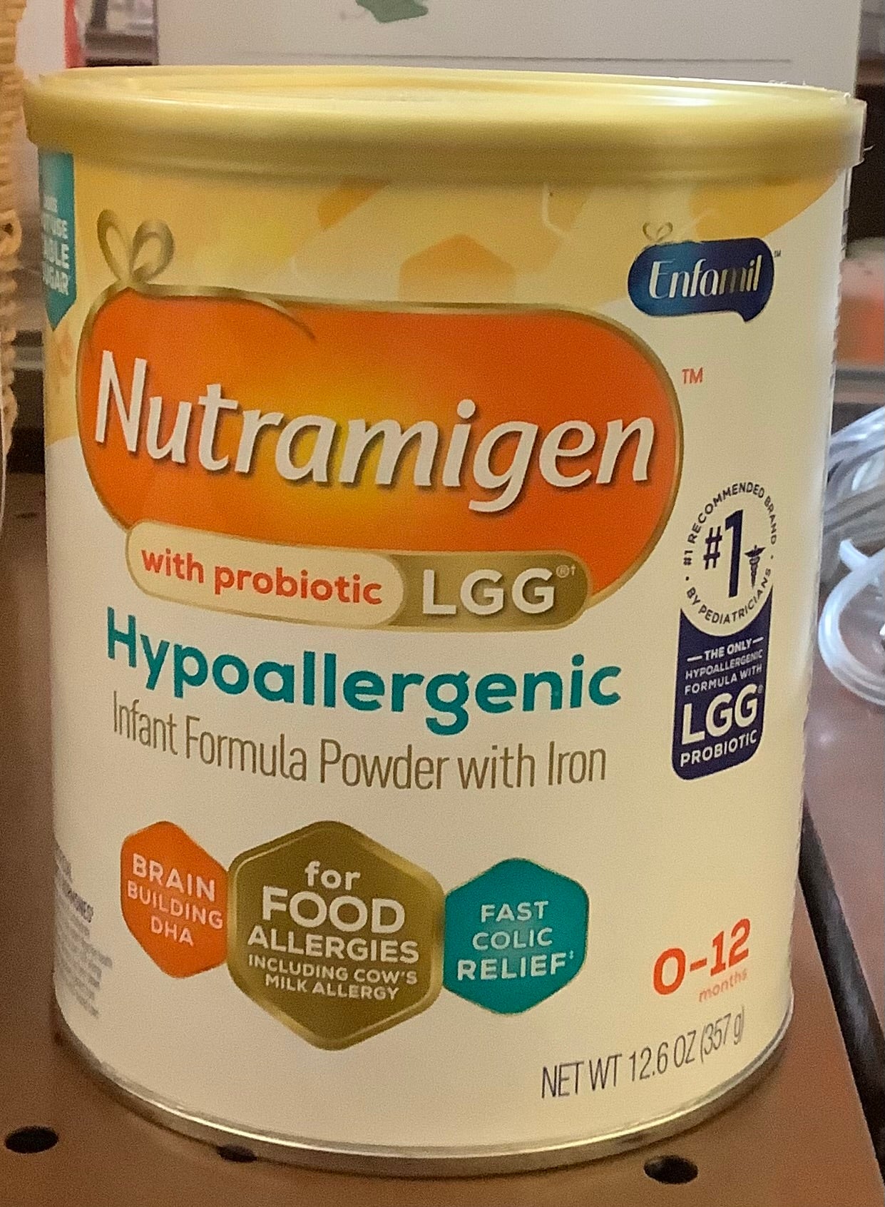 Enfamil Nutramigen LGG Hypoallergenic Powder Infant
Formula - 12.6oz